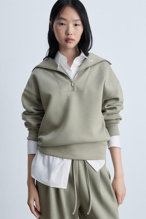 Sweatshirt guesa - beige/ khaki