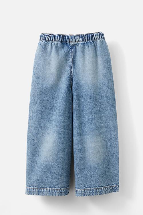 Kaity wide leg jean - blue haven mid blue