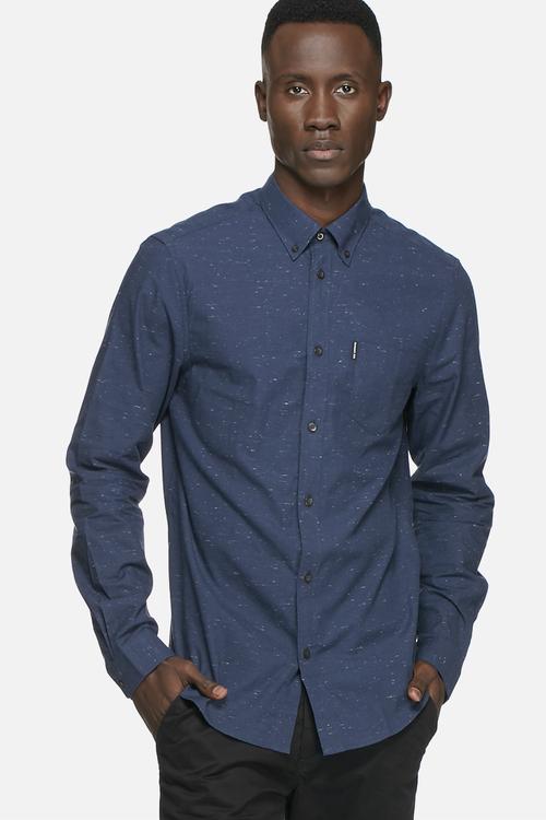 Textured Oxford shirt