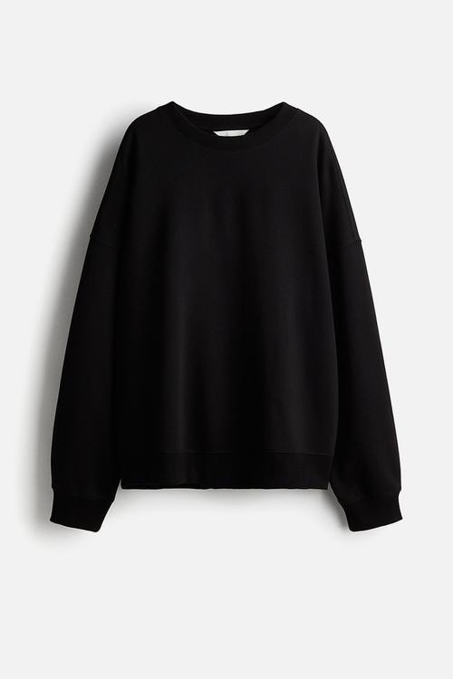 Oversized sweatshirt - black