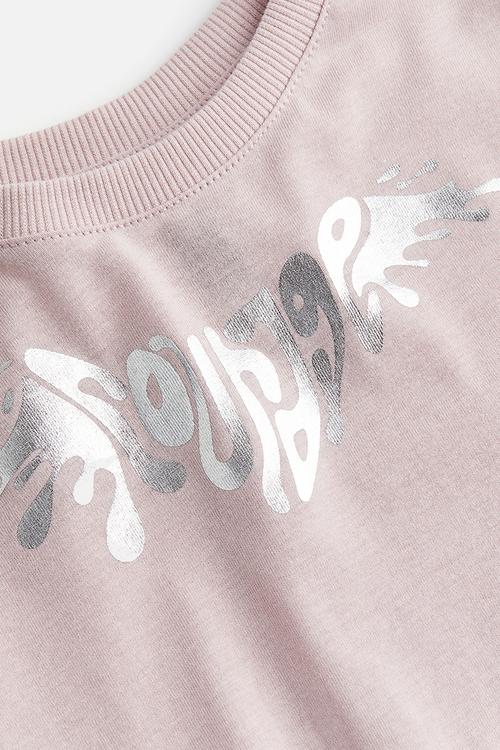 Printed t-shirt - pink/courage 