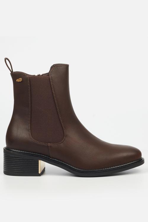 Qatar 1 boot - chocolate