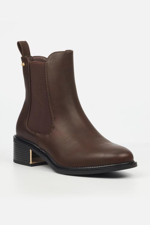 Qatar 1 boot - chocolate