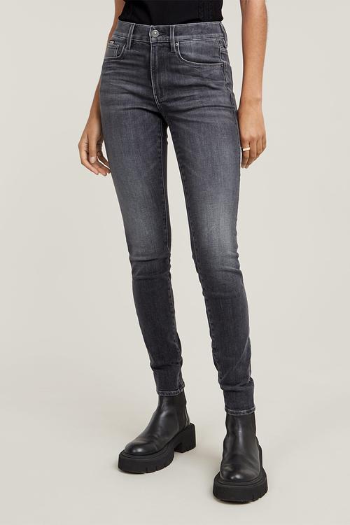 3301 Skinny Jeans Wmn - Faded Black Magnet