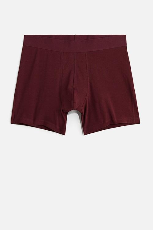 3-Pack mid trunks with lycra® - burgundy