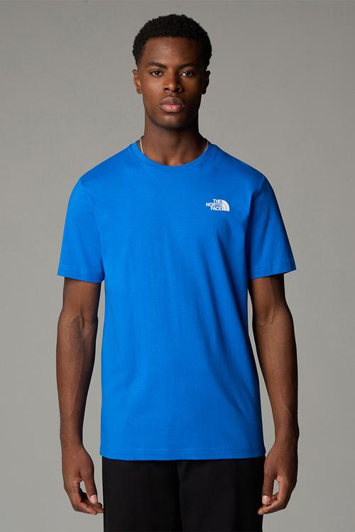 Short sleeve Box Nse Tee - Hero Blue-Tnf Black