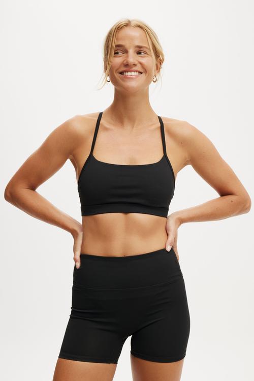 365 Keyhole Crop - Black