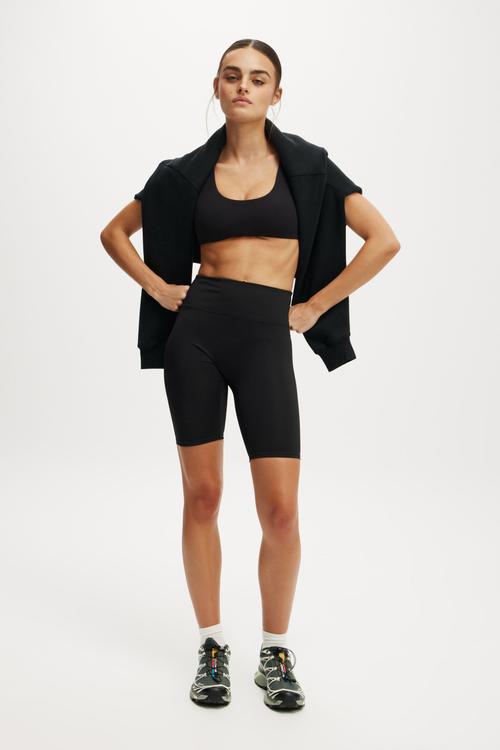 Bondi Everyday Mid Length Bike Short - Black