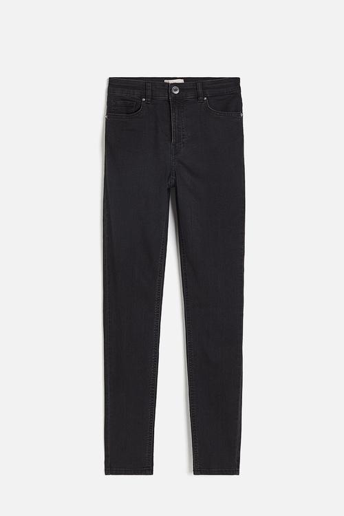 Skinny regular jeans - black