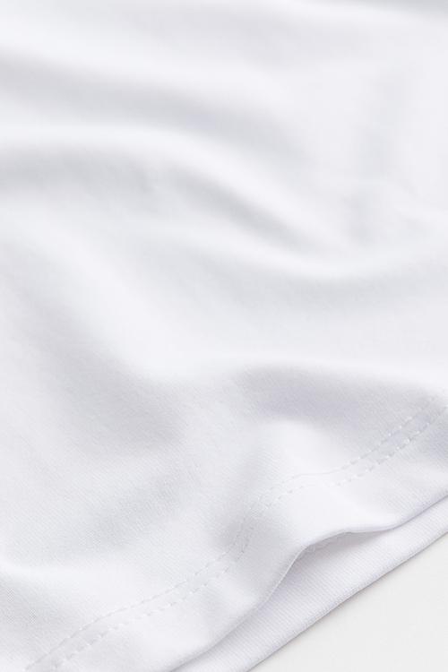 Jersey top - white