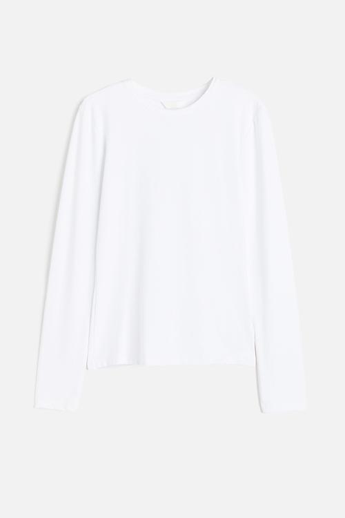 Jersey top - white