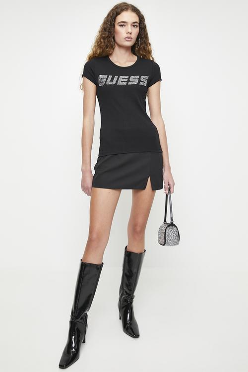 Kiara Ss T-Shirt - Jet Black A996
