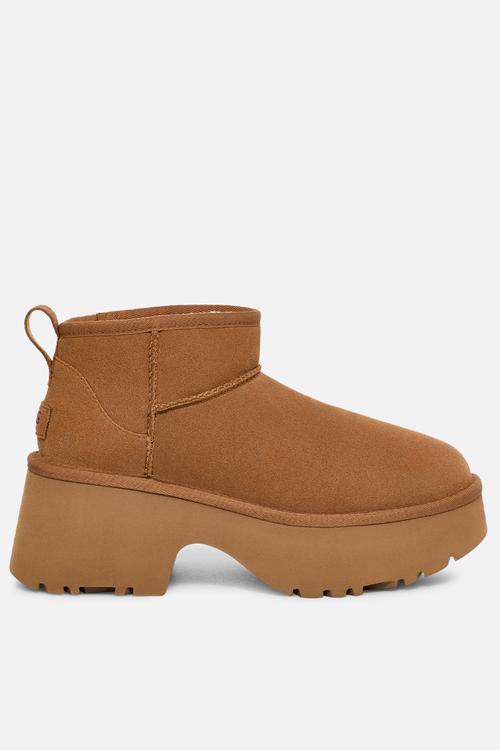 New heights/esmee lace up - chestnut