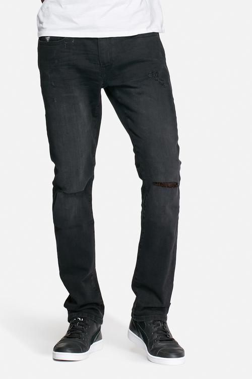 Skinny knee rip jeans