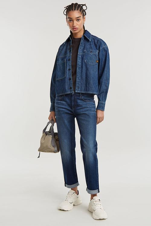 Kate Boyfriend Jeans Wmn - Worn In Stratos