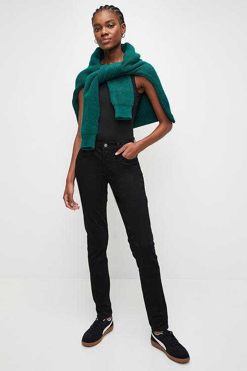 Curvy Skinny Jeans Za - Black Saturation