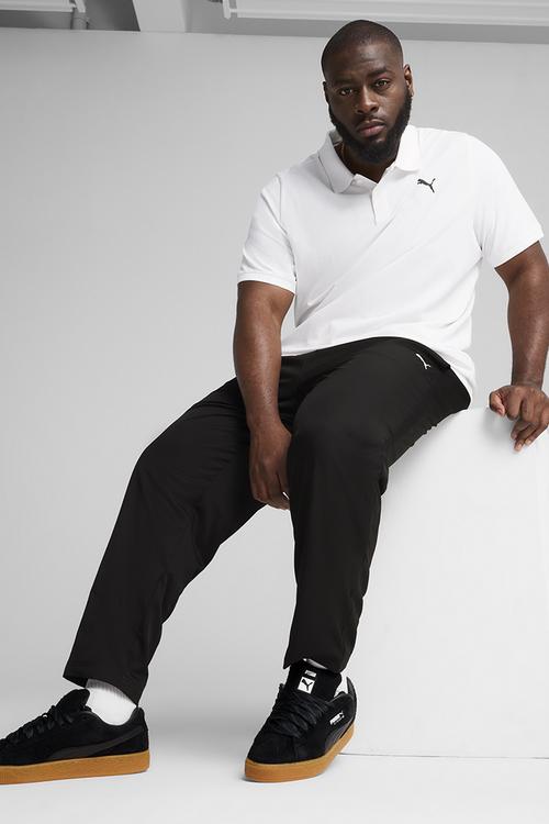 ESS Small Puma Logo Pique Polo M - PUMA White