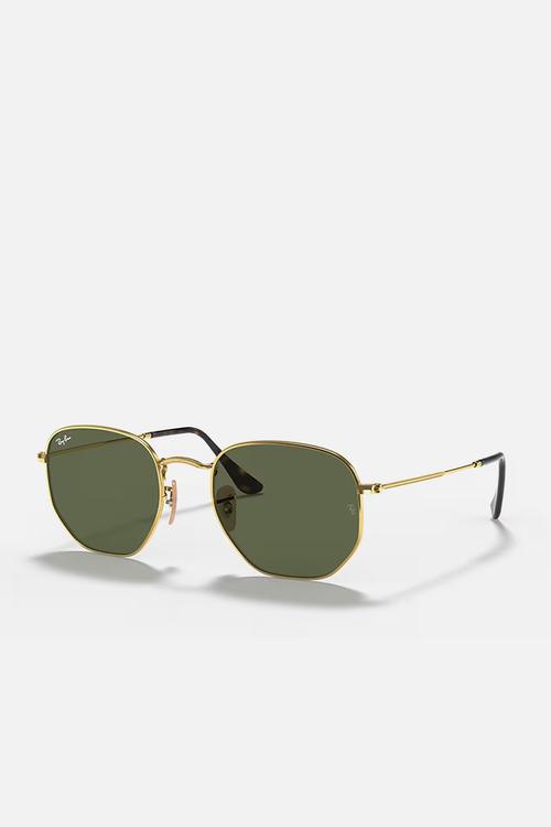 Hexagonal sunglasses 54mm - gold