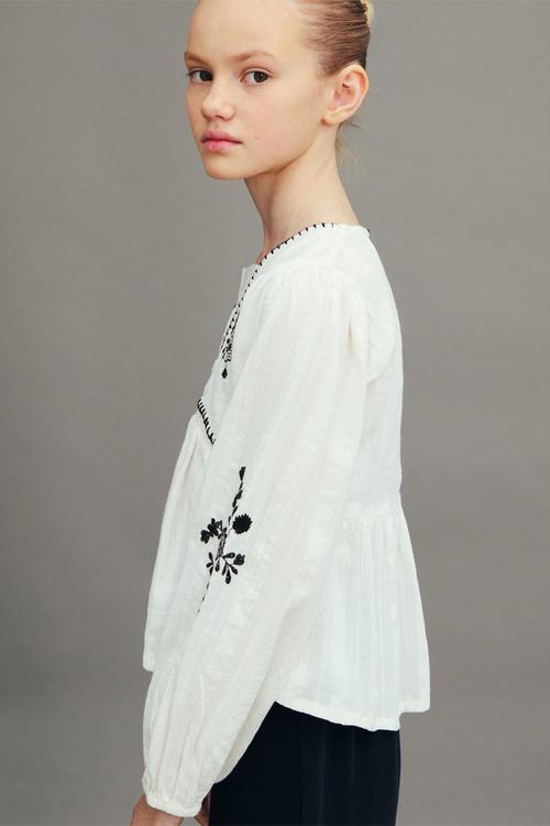 Blouse camelia - white