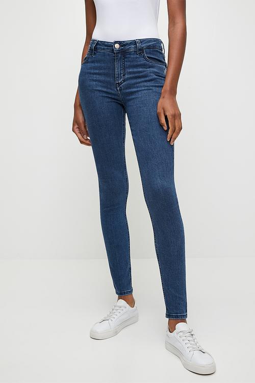 Wmn Naomi Skinny Jeans - Medium Wash
