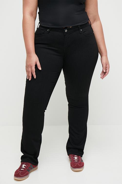Curvy straight za - black saturation