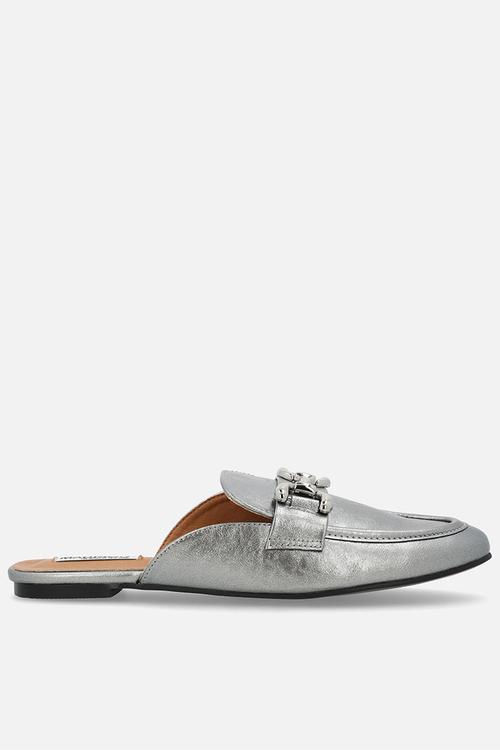 Braidy mule - pewter