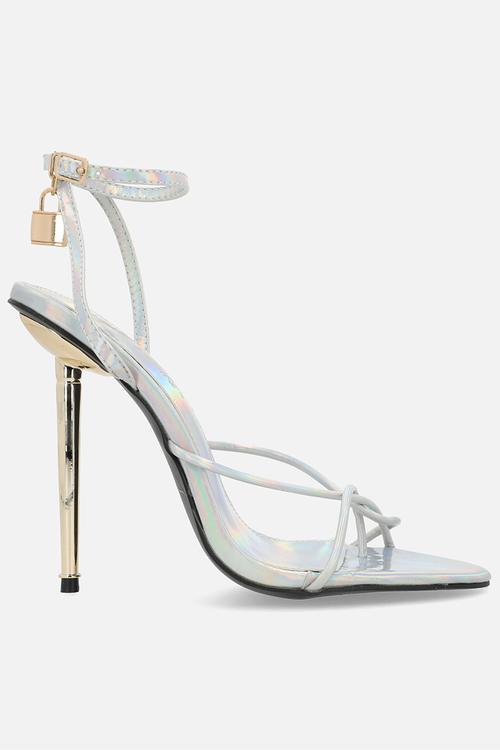 Tommy barely there stiletto - holographic