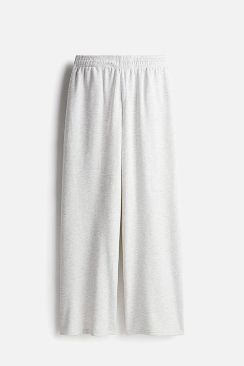 Wide joggers - light grey 