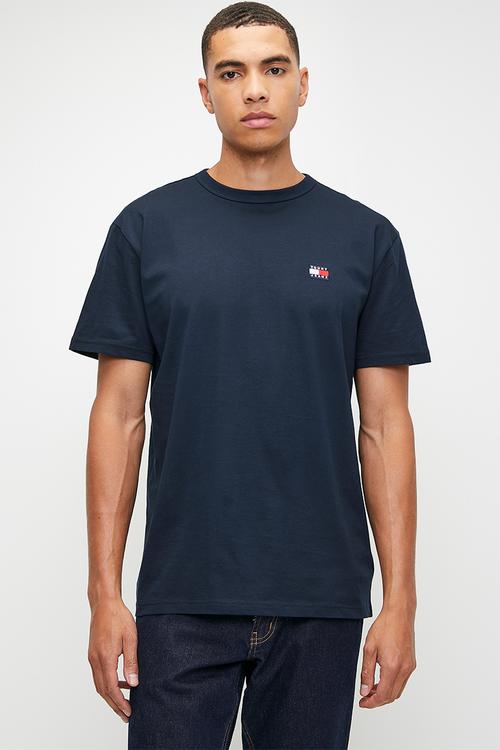 Tjm Reg Lgtweight Badge Tee - Dark Night Navy
