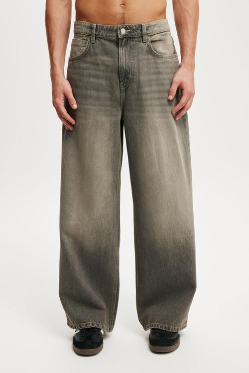 Super Baggy Jean - Y2K Washed Grey