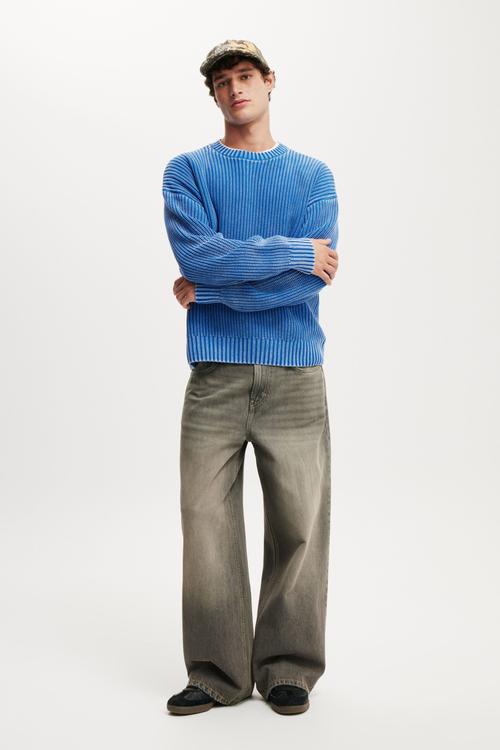 Super Baggy Jean - Y2K Washed Grey