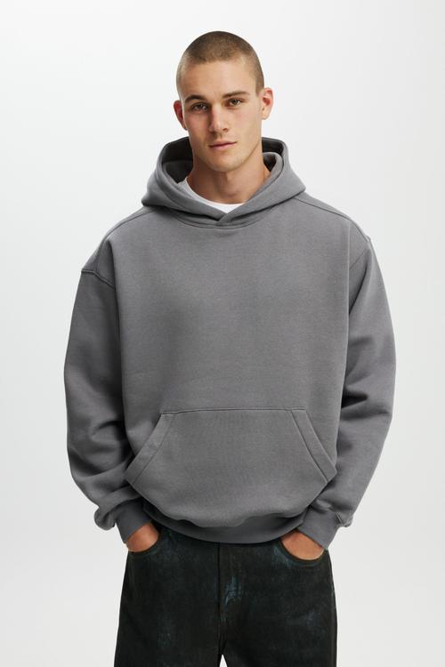 Box Fit Hoodie - Slate Stone