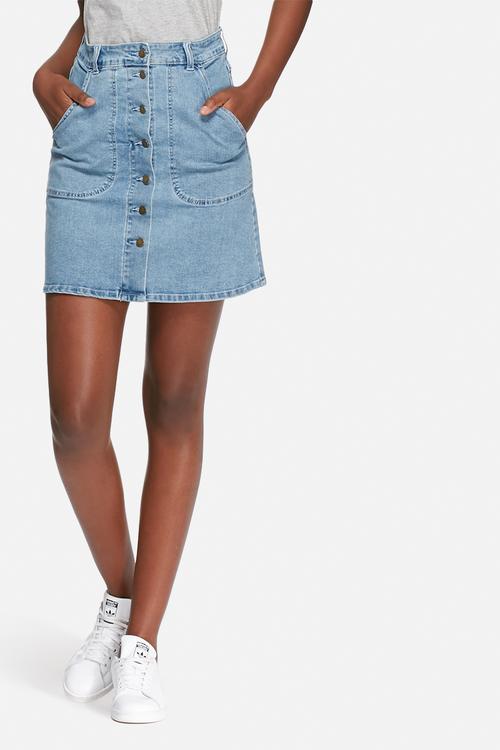 Lagos denim skirt