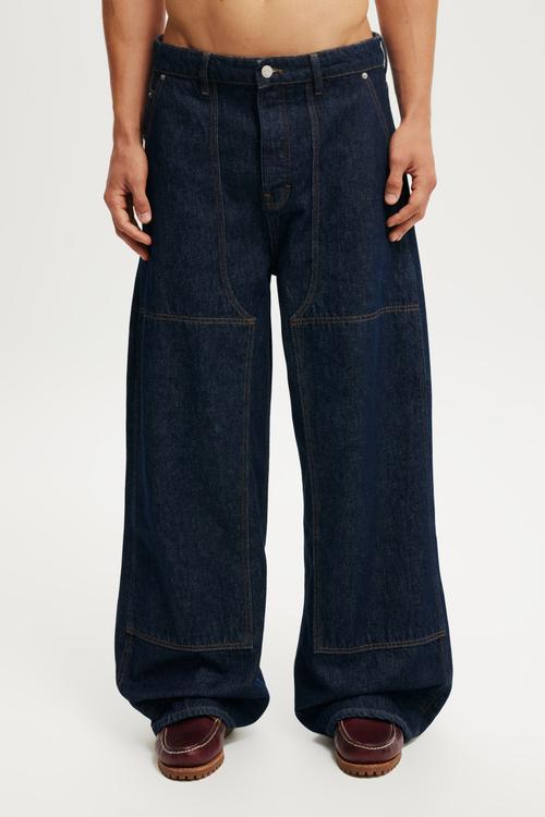 Super Baggy Balloon Jean - Carpenter Shutter Blue