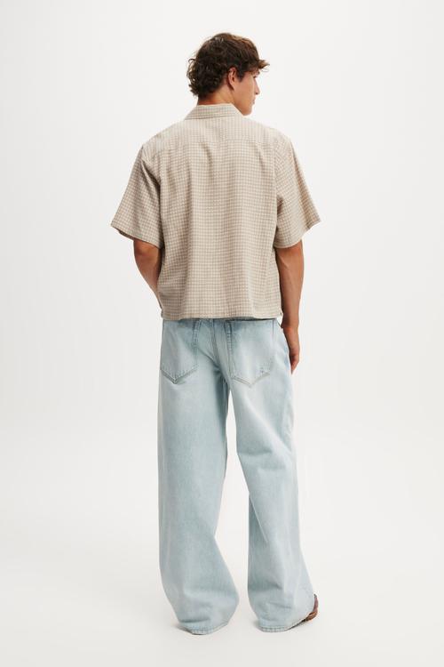 Super Baggy Engineered Jean - Oasis Blue