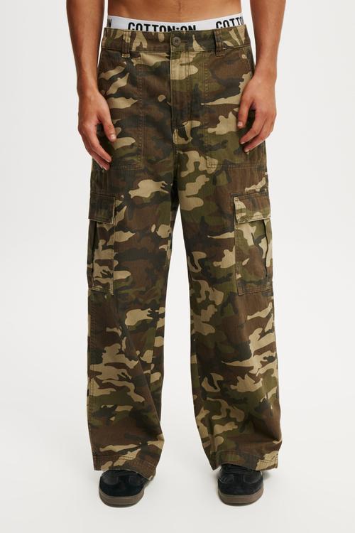 Super Baggy Cargo Pant - Camo 2