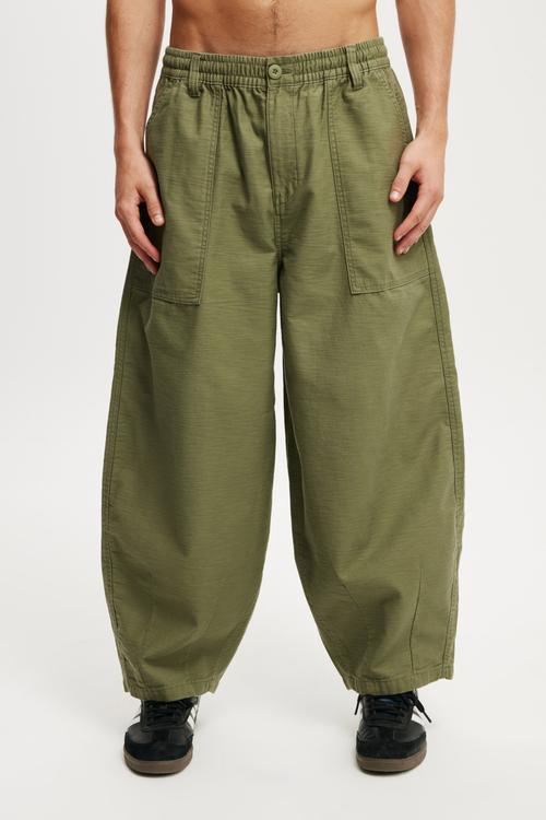 Super Baggy Balloon Pant - Military Green