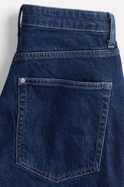 Curvy fit flared high jeans - blue