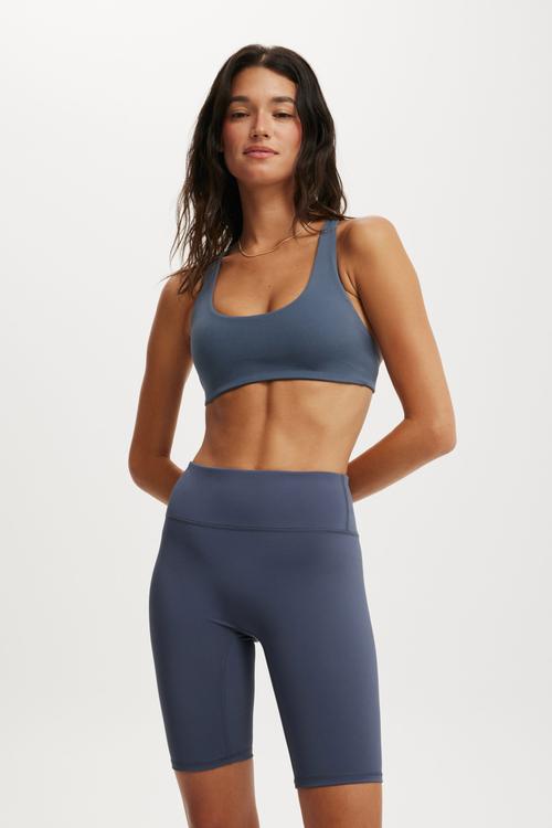 Bondi Everyday Mid Length Bike Short - Folkstone Grey