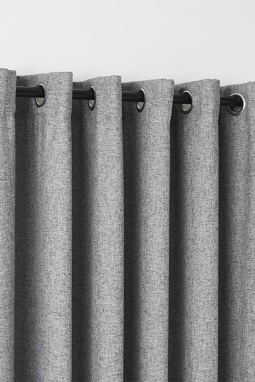 Nova Luxe Lined Eyelet - Charcoal
