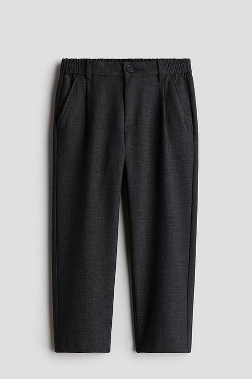 Twill trousers - dark grey