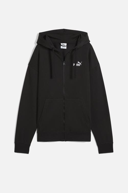 Ess Small No. 1 Logo Comfort Full-Zip - Puma Black