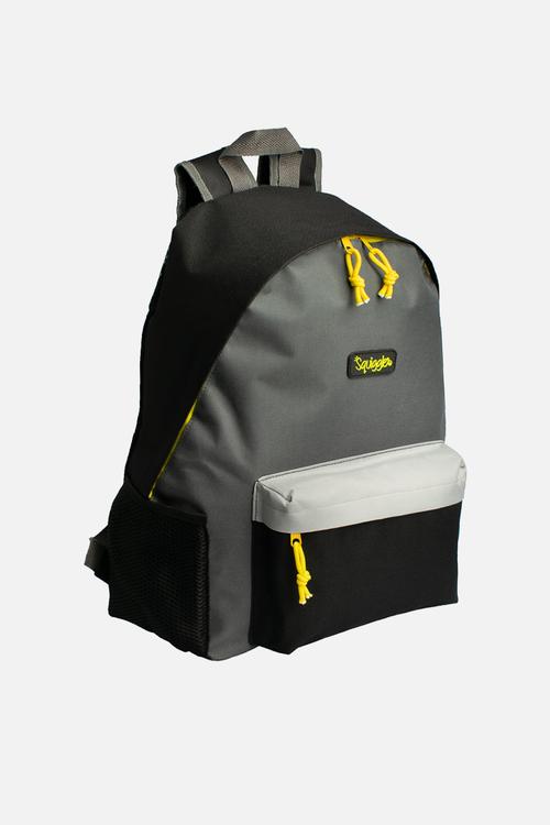 Skate colour block backpack - black