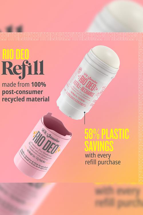 Rio Deo Aluminum-Free Deodorant Cheirosa 68 Refill