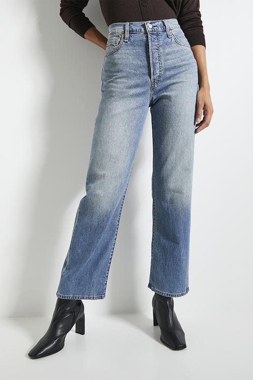 Ribcage Straight Ankle Jeans - Cool Invite