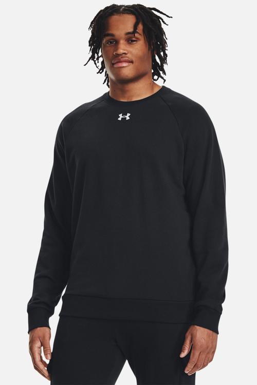 UA Rival Fleece Crew - Black /  / White