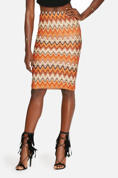 Knit skirt