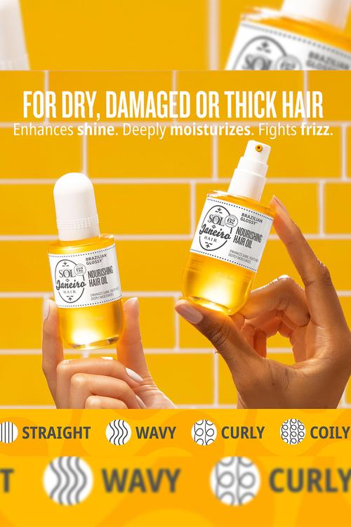Brazilian Glossy Nourishing Hair Oil