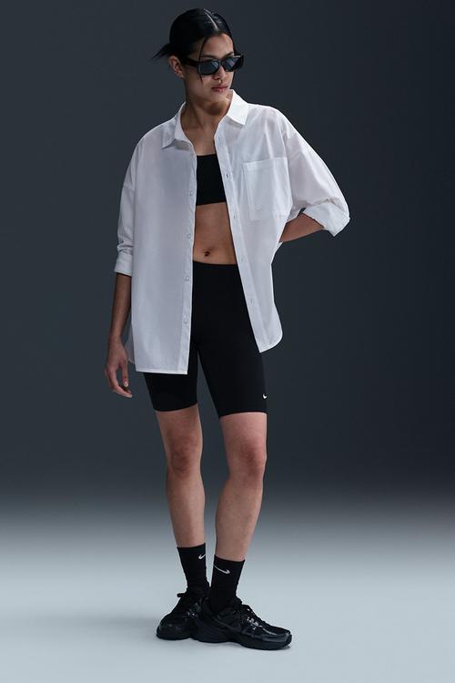 Nike poplin shirt - White/White