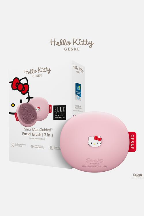 Facial Brush  3 in 1 - Pink